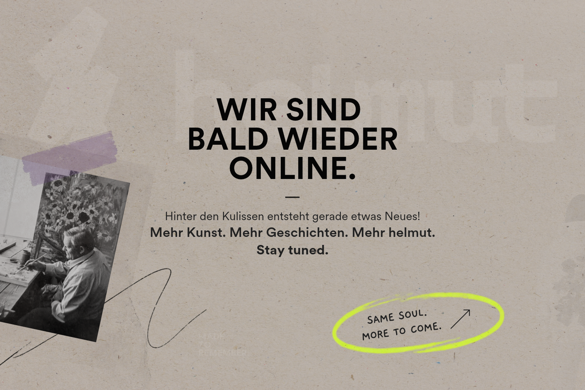helmut ist bald wieder online